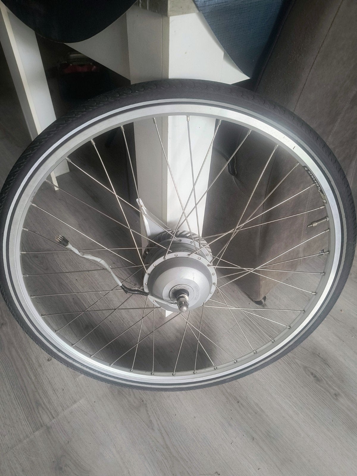 gazelle medeo innergy 9 pins voorwielmotor, Gebruikt, Aluminium, Gazelle, Ophalen