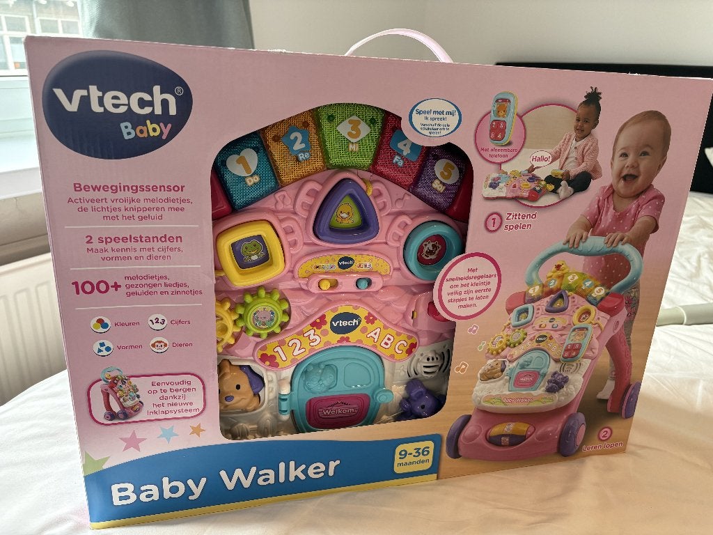 VTech Baby Walker - roze - NIEUW, Kinderen en Baby's, Ophalen, Nieuw, 6 maanden tot 2 jaar