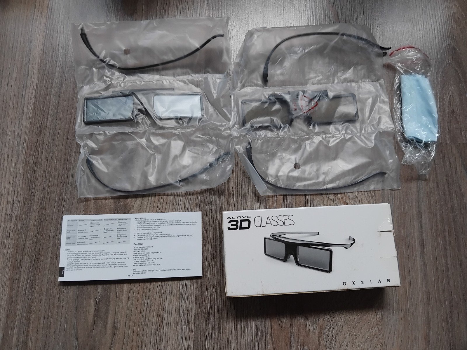 Active 3D-brillen GX21AB, Ophalen of Verzenden, Nieuw, Overige merken
