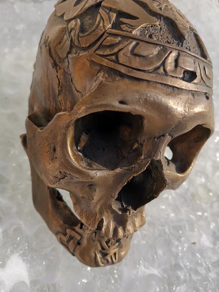 Bronzen Schedel – 1:1 Model, Ophalen, Midden-Oosten