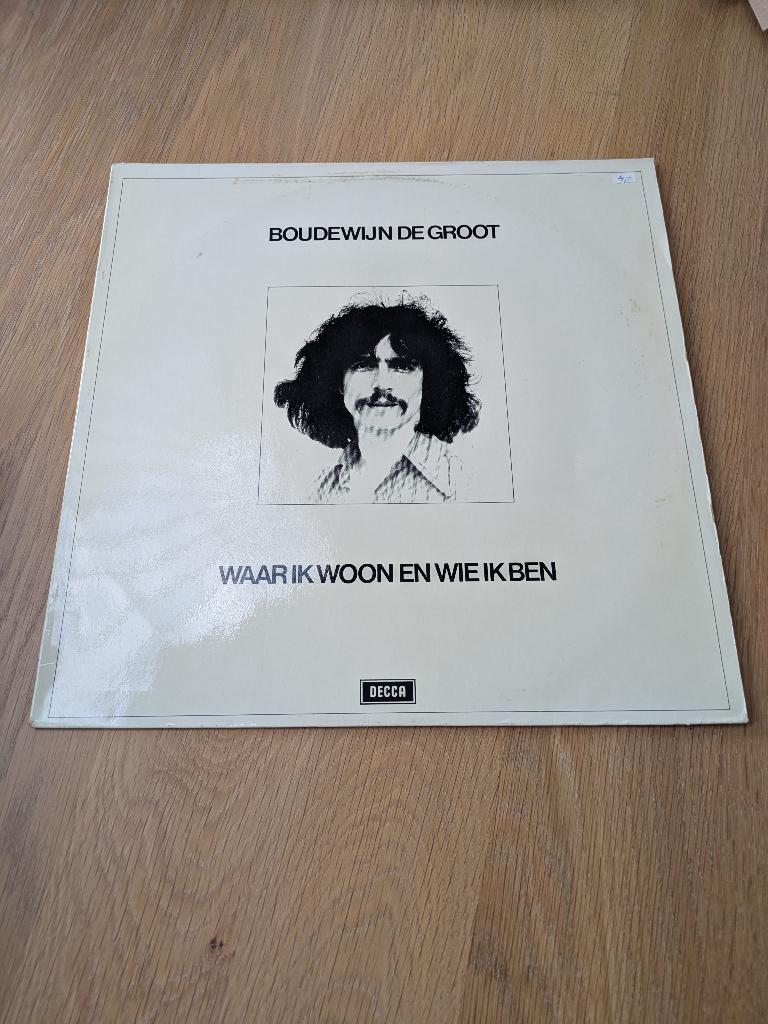 Boudewijn De Groot - Waar Ik Woon En Wie Ik Ben, Cd's en Dvd's, Vinyl | Nederlandstalig, Ophalen of Verzenden, Gebruikt, 12 inch