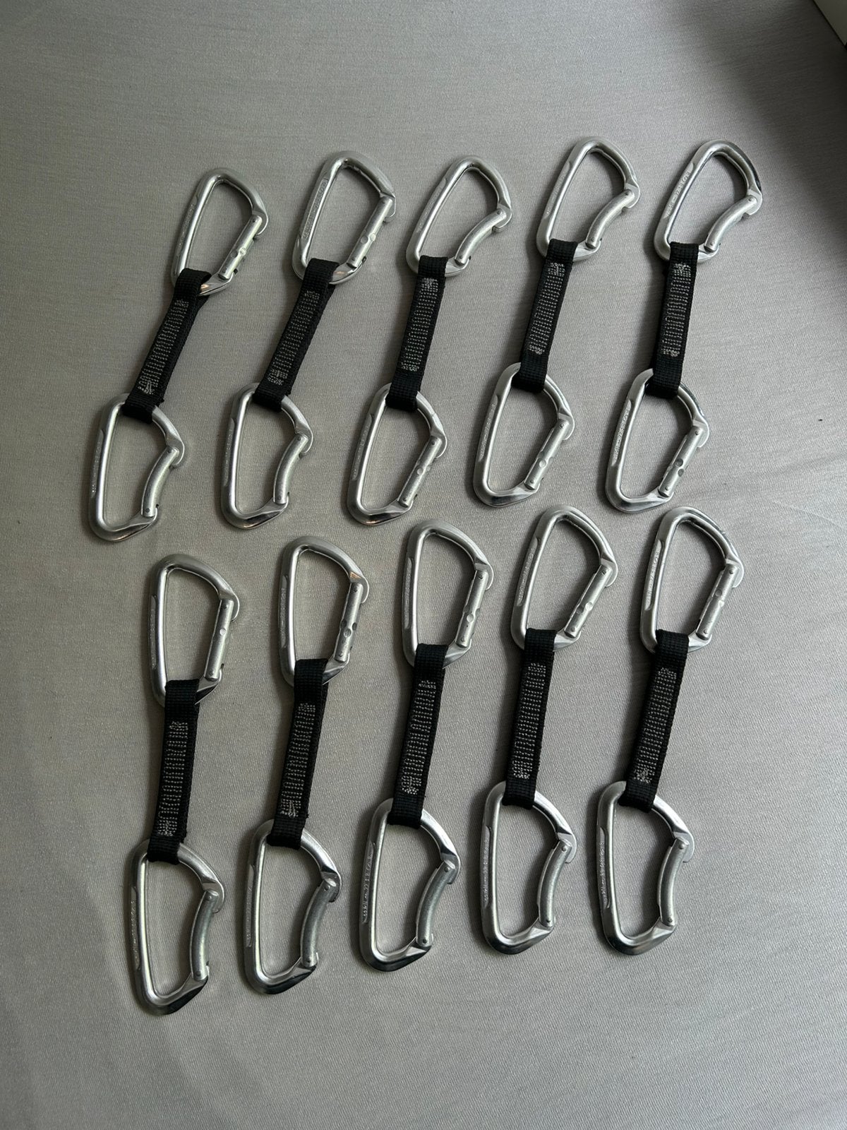 Set van 10 Mammut Quick Draws, Caravans en Kamperen, Ophalen