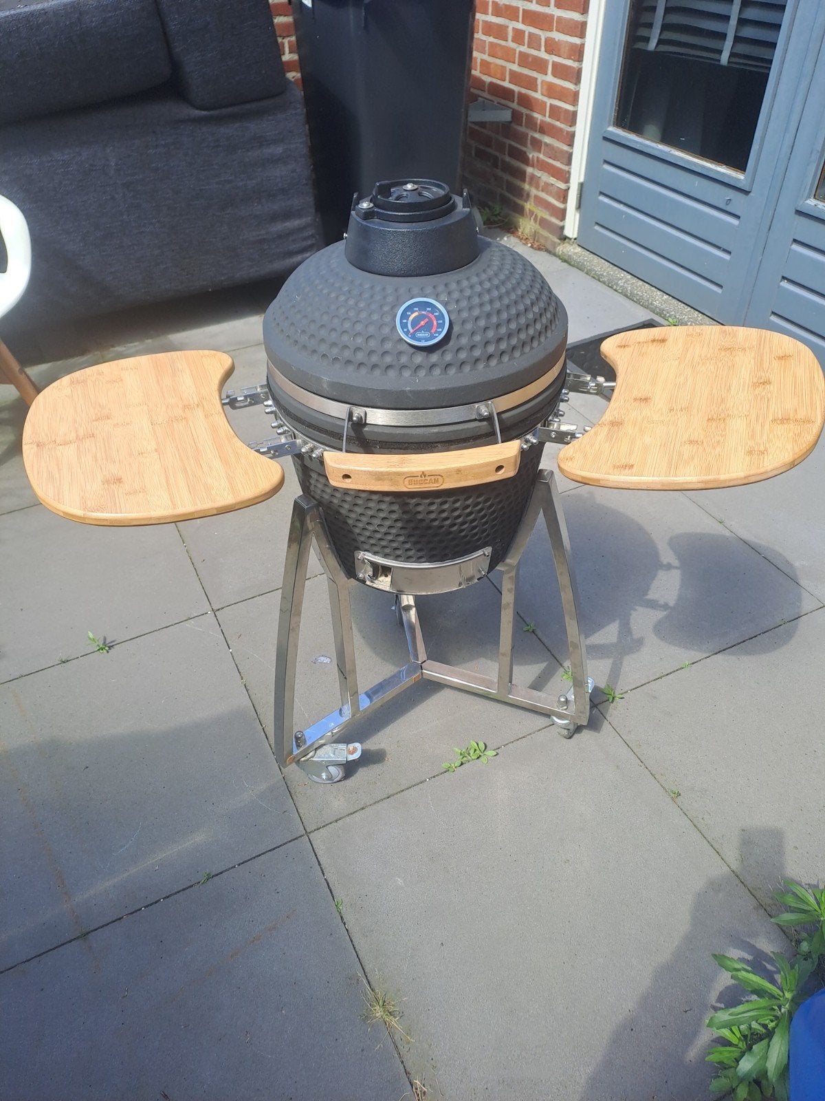 EGG BQQ Kamdo barbecue, Ophalen, Nieuw, Big Green Egg (origineel), Met accessoires