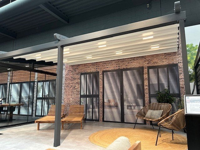 Elektrische schuifdak overkapping 500x350 cm € 4275 SHOWROOM