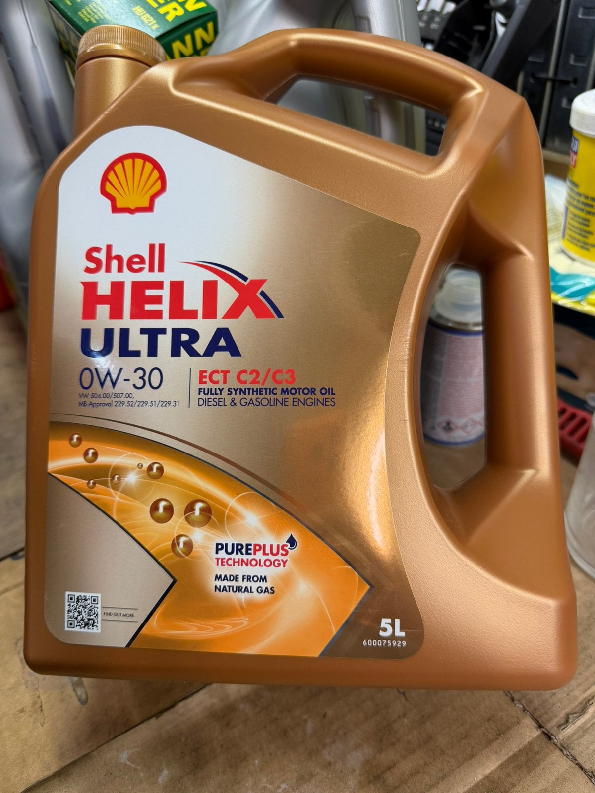 Shell Helix Ultra Proffesional 0W30 C2 C3 Mercedes Audi VW, Ophalen