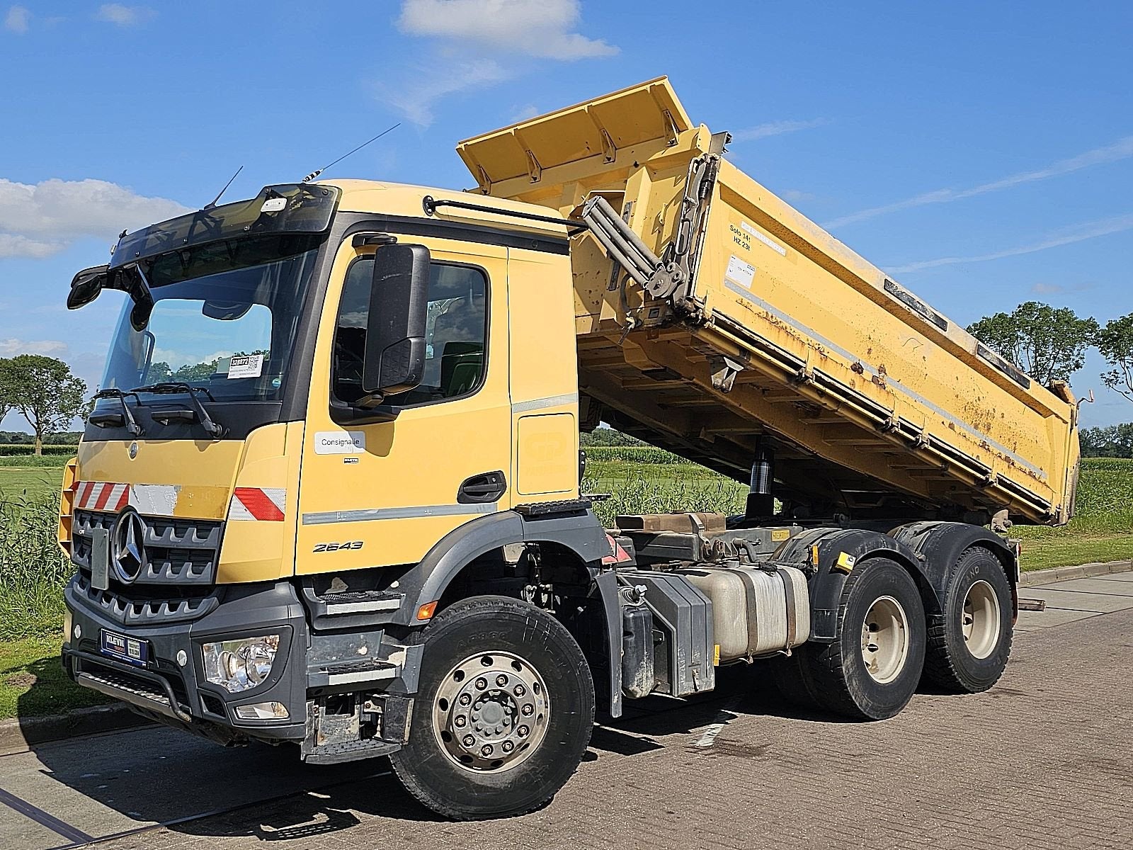 MERCEDES-BENZ ACTROS 2643, Automaat, Euro 6, 428 pk, Bedrijf