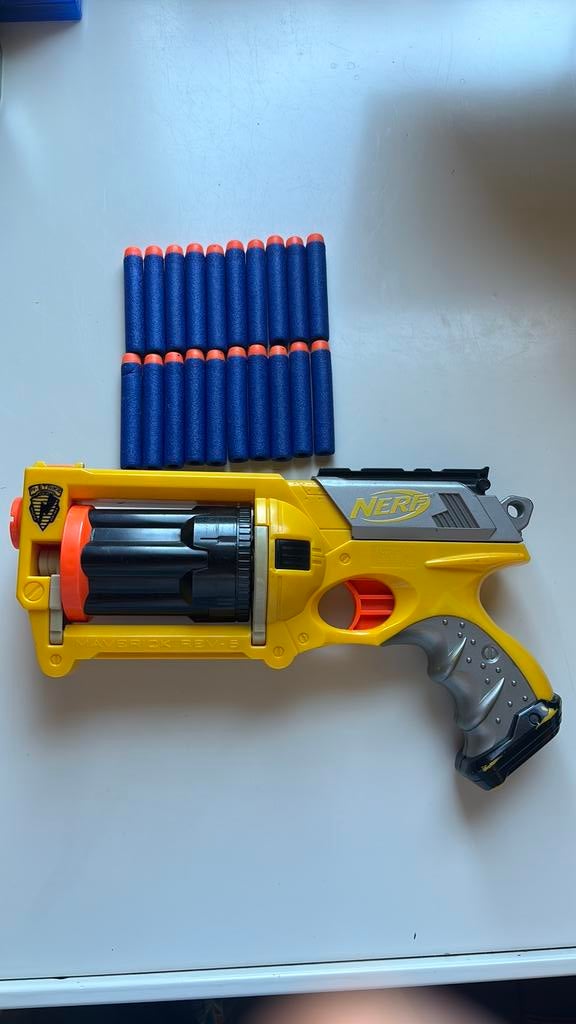 Nurf machine gun, Ophalen of Verzenden, Gebruikt