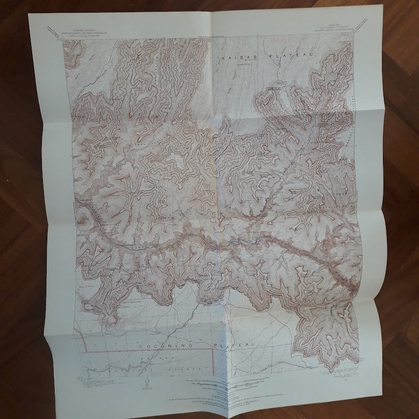 Grand Canyon / Colorado River / Arizona 1903 Matthes Douglas, E.M. Douglas + F. Matthes, Ophalen of Verzenden, 1800 tot 2000, Wereld