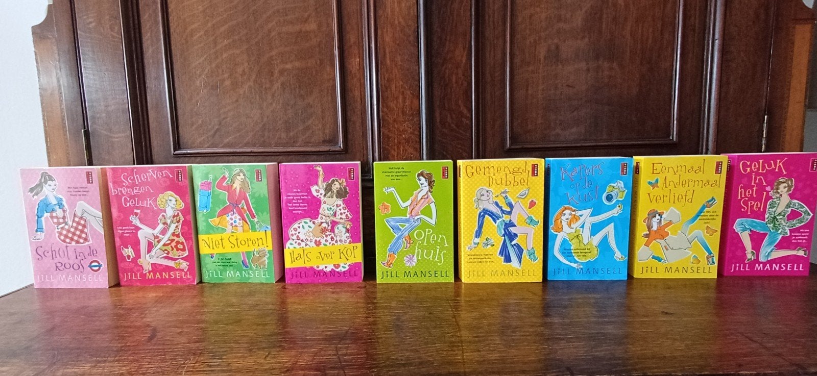 Jill Mansell boekenpakket - 9 romantische romans, Verzenden, Zo goed als nieuw, Jill Mansell
