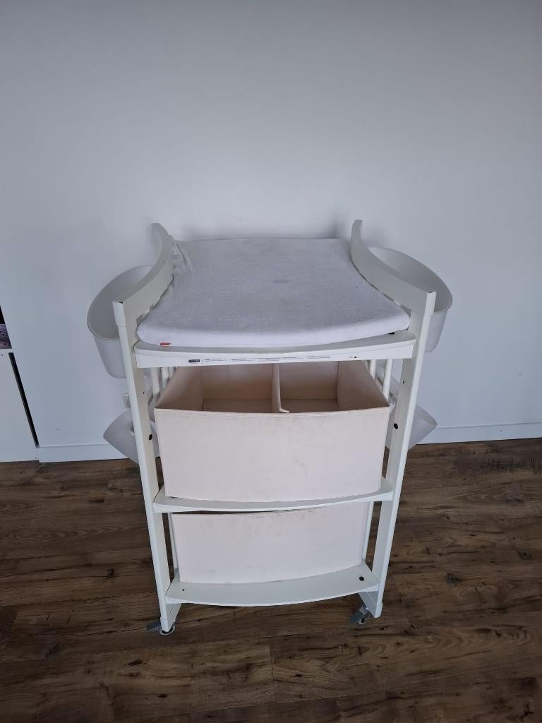 Stokke Care commode verrijdbaar, Ophalen, Gebruikt, 70 cm of meer, 75 tot 100 cm