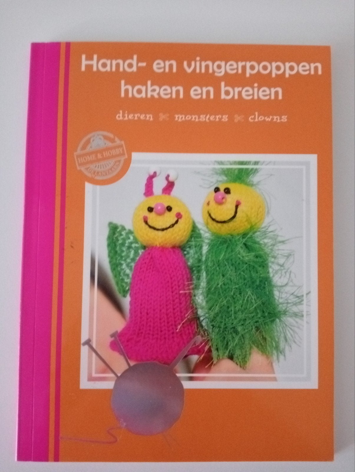 Hand en vingerpoppen haken en breien, Ophalen, Zo goed als nieuw, Breien of Haken, Patroon of Boek