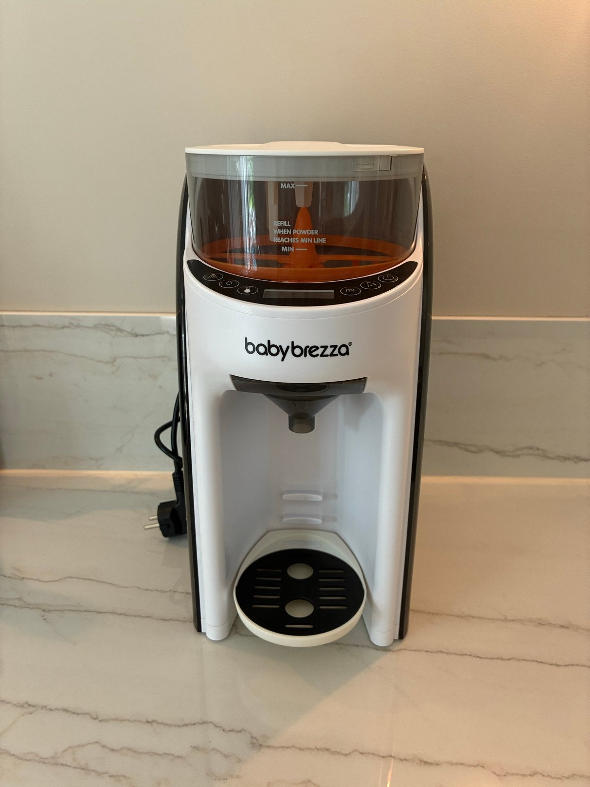 Baby Brezza Formula Pro Advanced Flessenmaker, Automatisch, Ophalen of Verzenden, Zo goed als nieuw, Flessenmaker