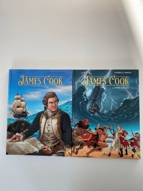 James Cook, HC, Set deel 1 en 2, Ontdekkingsreizen, Boeken, Complete serie of reeks, Ophalen of Verzenden, Nieuw