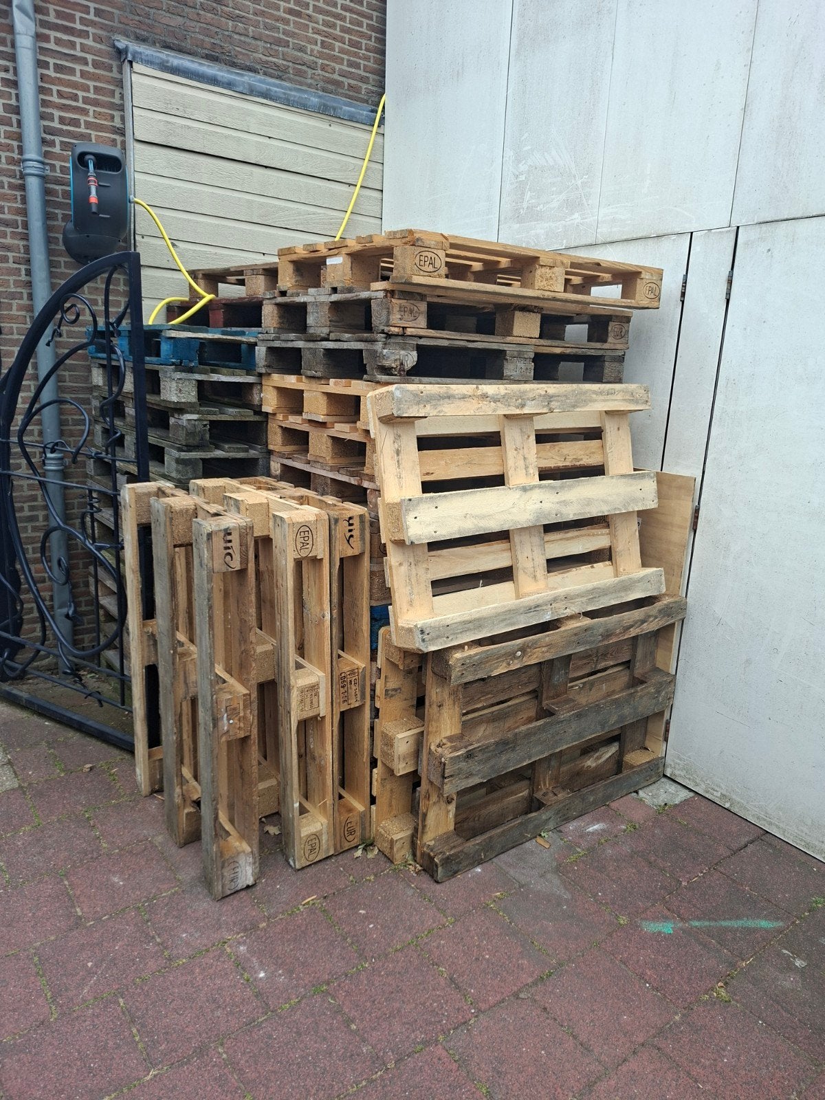 Europallets, pallets te koop, Doe-het-zelf en Verbouw, Hout en Planken, Ophalen, Overige houtsoorten, Minder dan 200 cm, Pallet