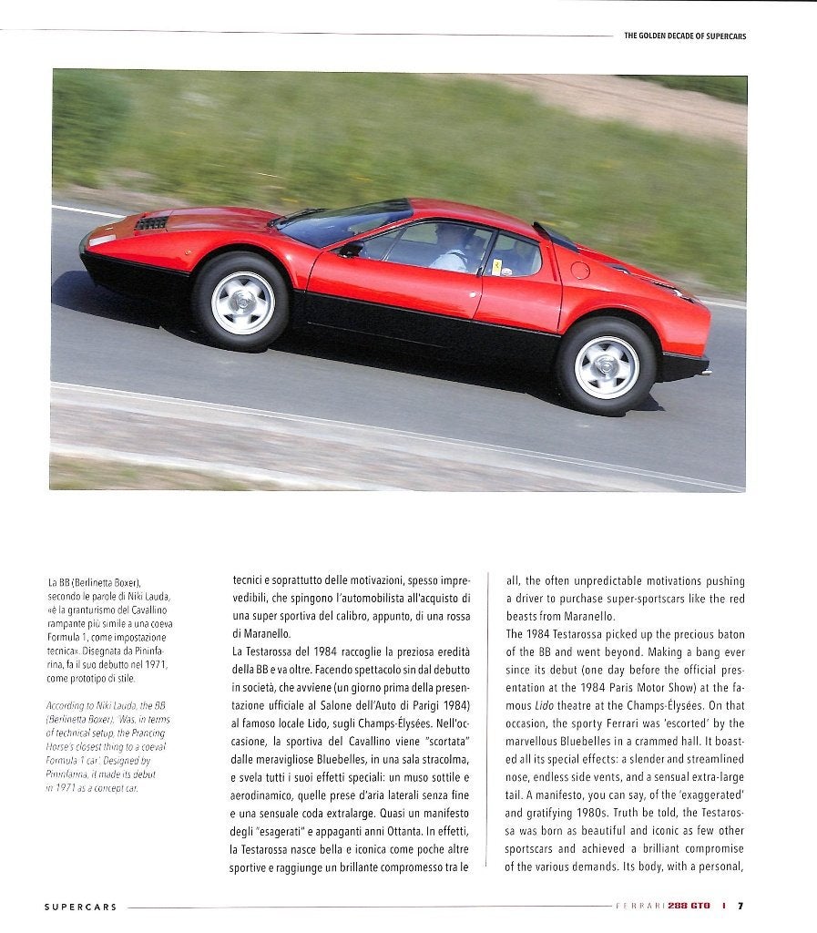 FERRARI 288 GTO, Gaetano Derosa, Verzenden, Nieuw, Ferrari