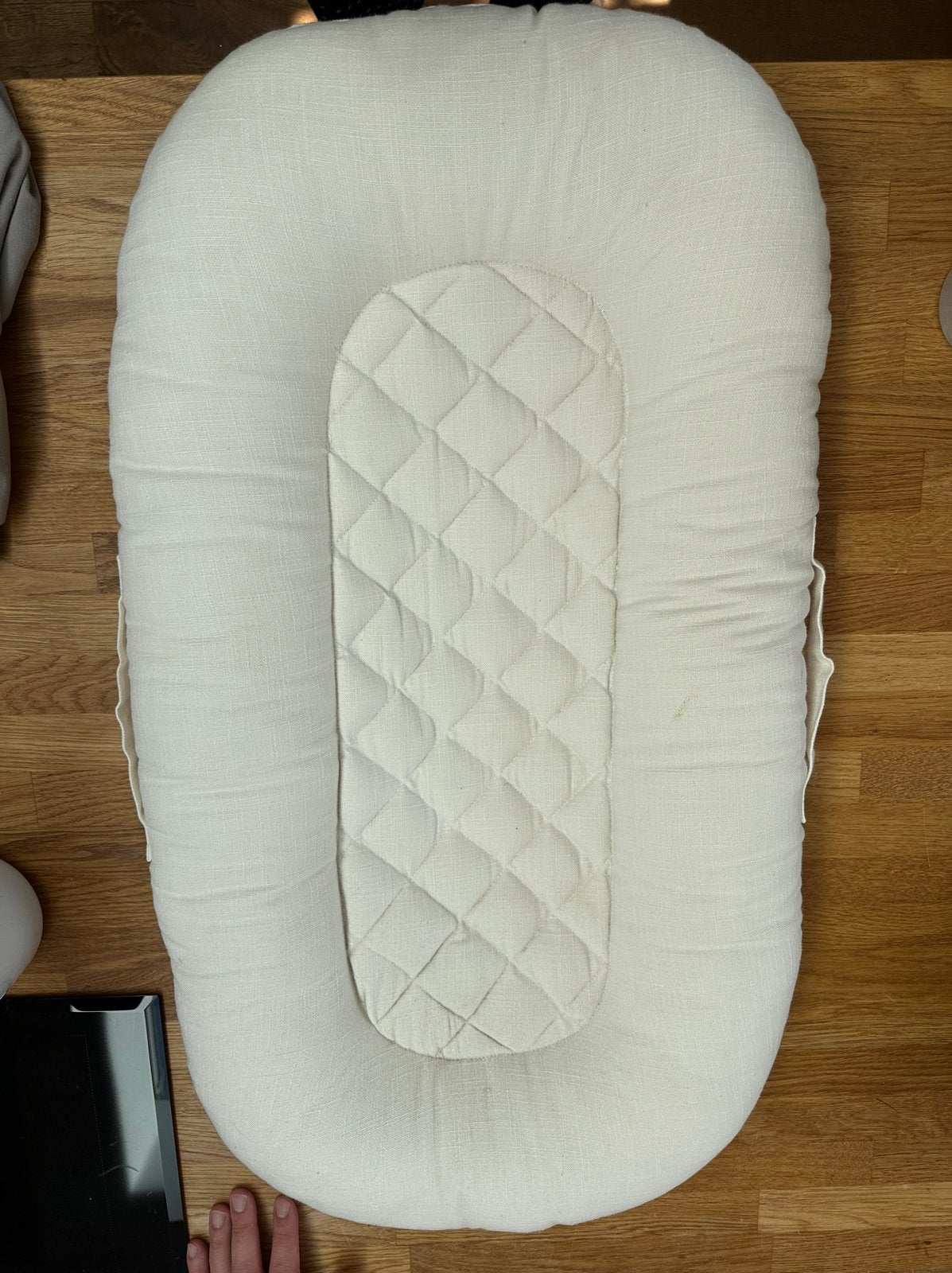 Cocoon Organic Babynestje - Zo goed als nieuw, Ophalen of Verzenden, Zo goed als nieuw, Wieg