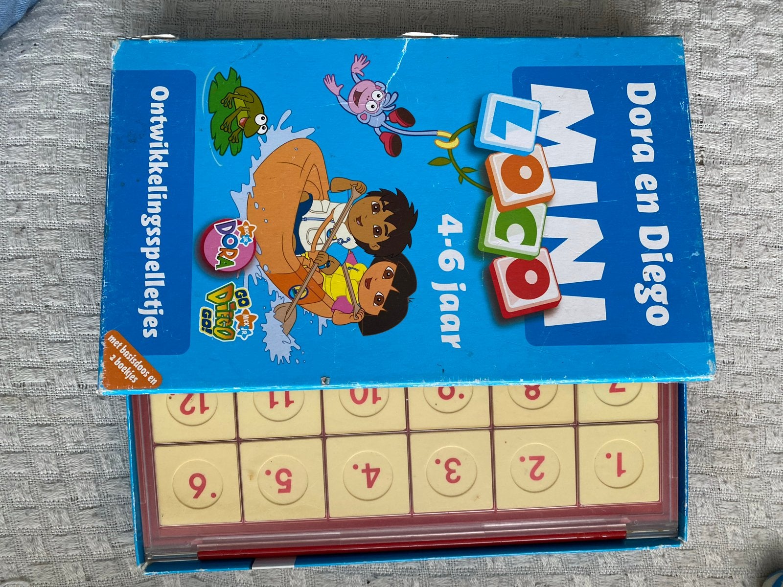 Mini Loco basisdoos met 5 boekjes groep 1/2 (4-6 jaar), Ophalen of Verzenden, Zo goed als nieuw, Puzzelen