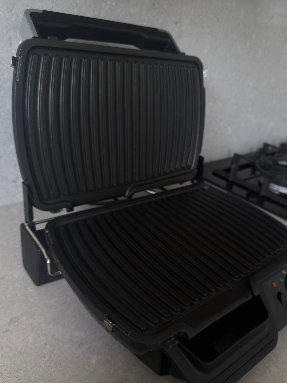 Tefal SuperGrill XL, Ophalen, Zo goed als nieuw, Tafelgrill