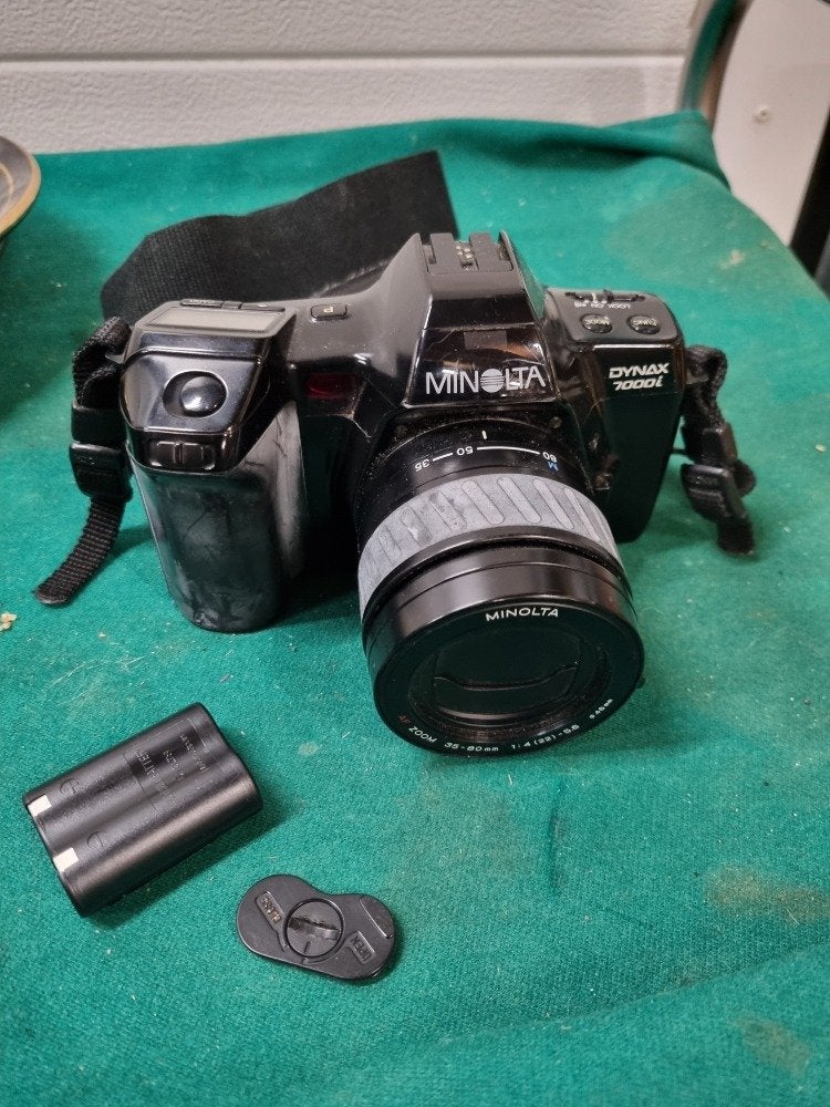 fotocamera minolta dynax 7000i, Audio, Tv en Foto, Fotocamera's Analoog, Ophalen of Verzenden, 'T Olde Gre-j, Info@toldegrej.nl