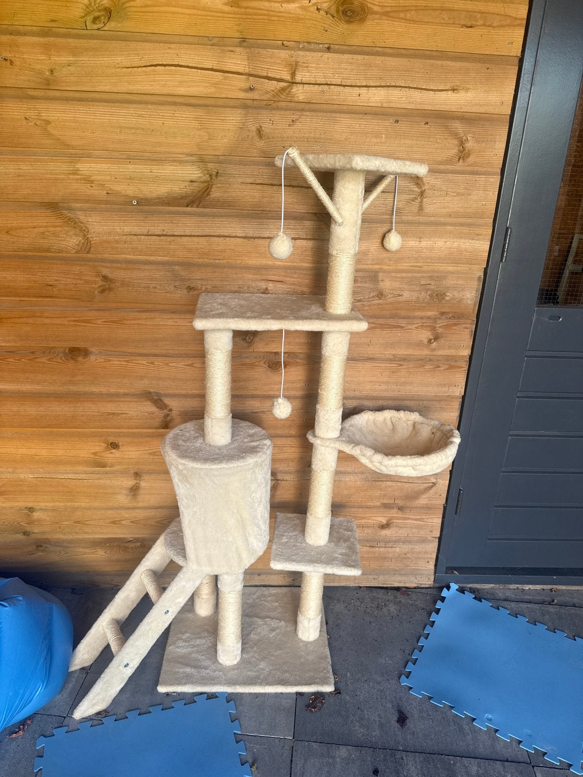 Katten krabpaal, Dieren en Toebehoren, Ophalen, Zo goed als nieuw, Krabpaal