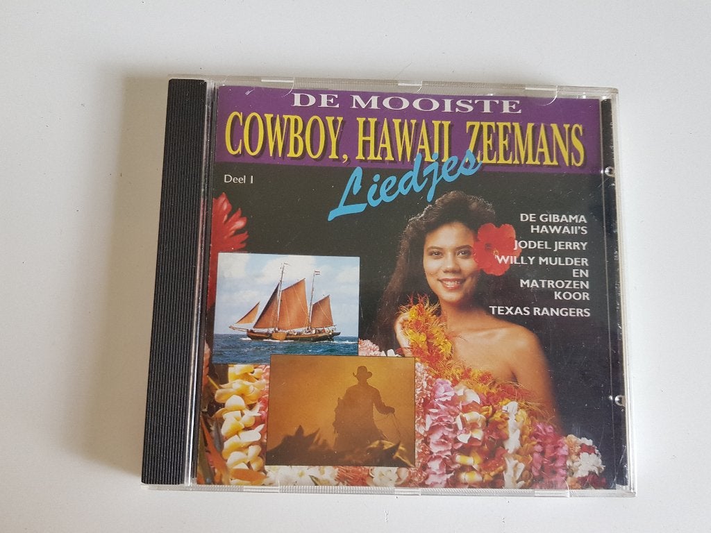 De Mooiste Cowboy, Hawaii, Zeemans Liedjes - Deel 1 CD, Cd's en Dvd's, Verzenden, Verzamelalbum, Inclusief doosje, Gebruikt