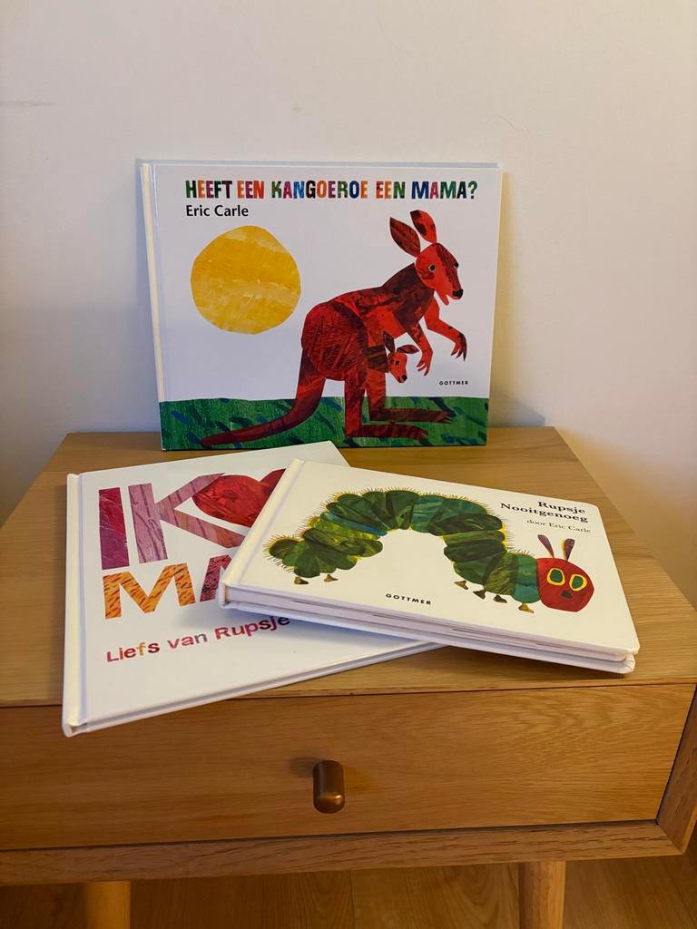 3 boeken van Eric Carle, Ophalen of Verzenden, Zo goed als nieuw, Fictie algemeen