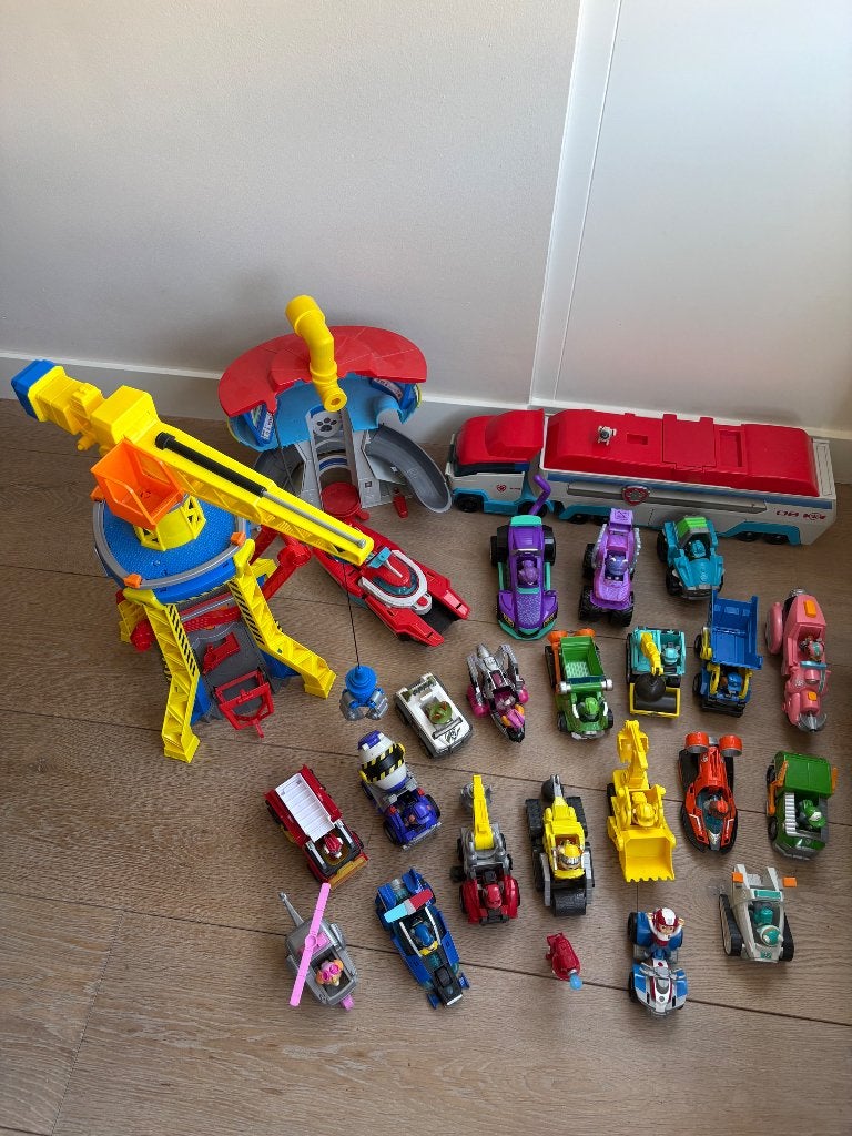 Grote Paw Patrol collectie, Ophalen, Gebruikt