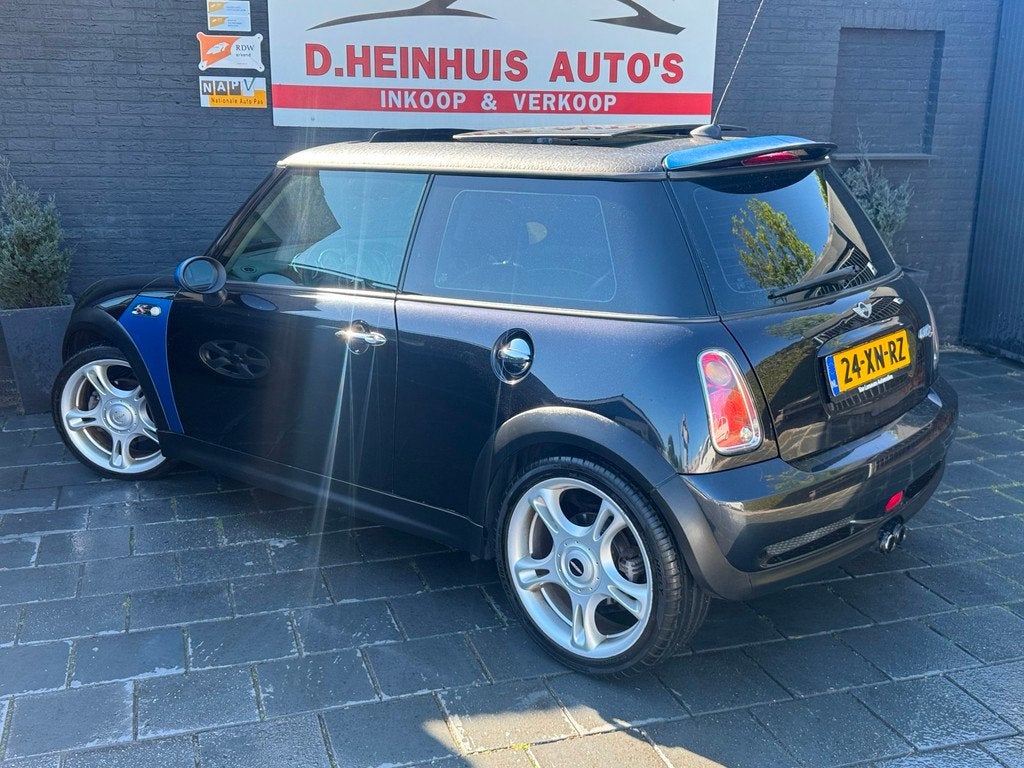 Mini Mini 1.6 Cooper S Chili 170PK PANODAK, Auto's, Mini, Gebruikt, Zwart, 4 cilinders, 4 stoelen