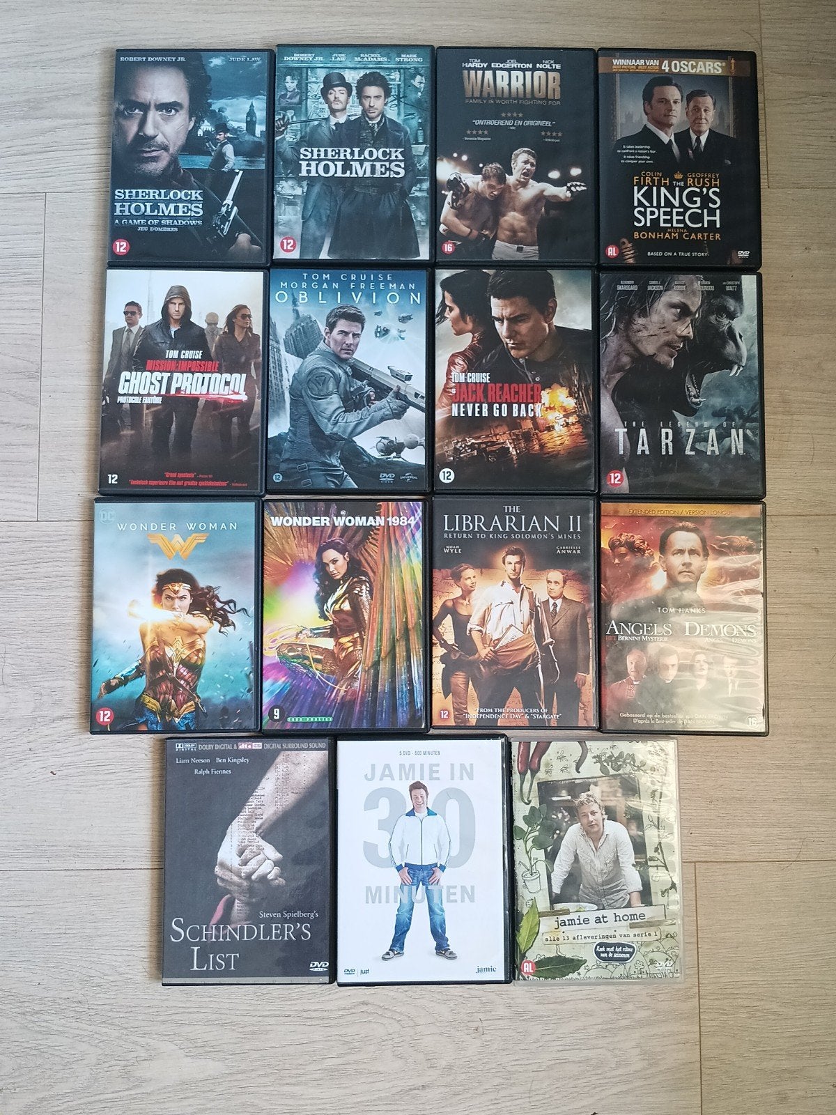 15 Populaire DVD's: Actie, Avontuur, Drama - Goede Staat, Engels, Inclusief doosje, Nederlands, Ophalen of Verzenden