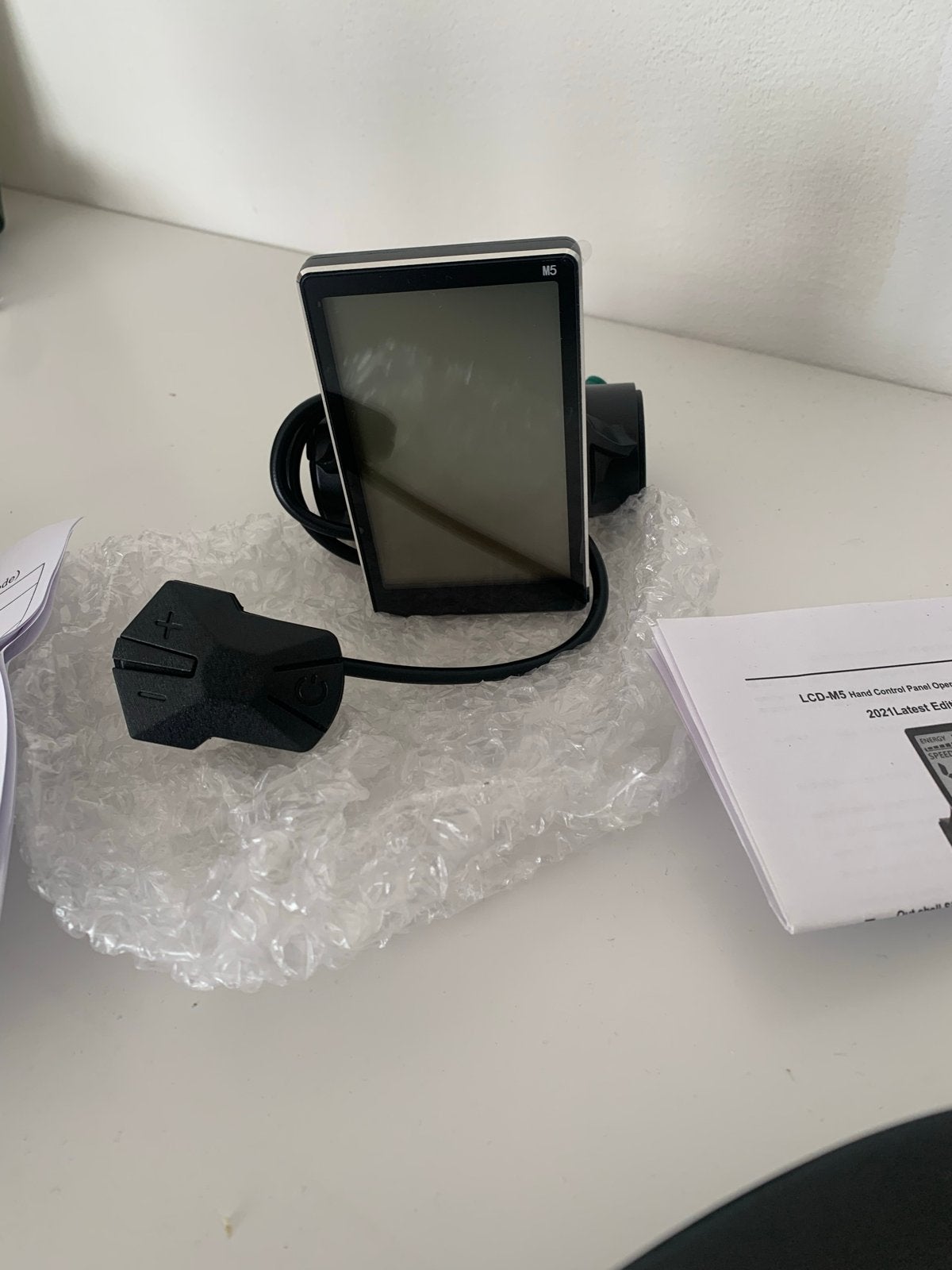 Nieuw LCD M5 display voor fatbike - In doos met papieren, Fietsen en Brommers, Ophalen of Verzenden, Nieuw