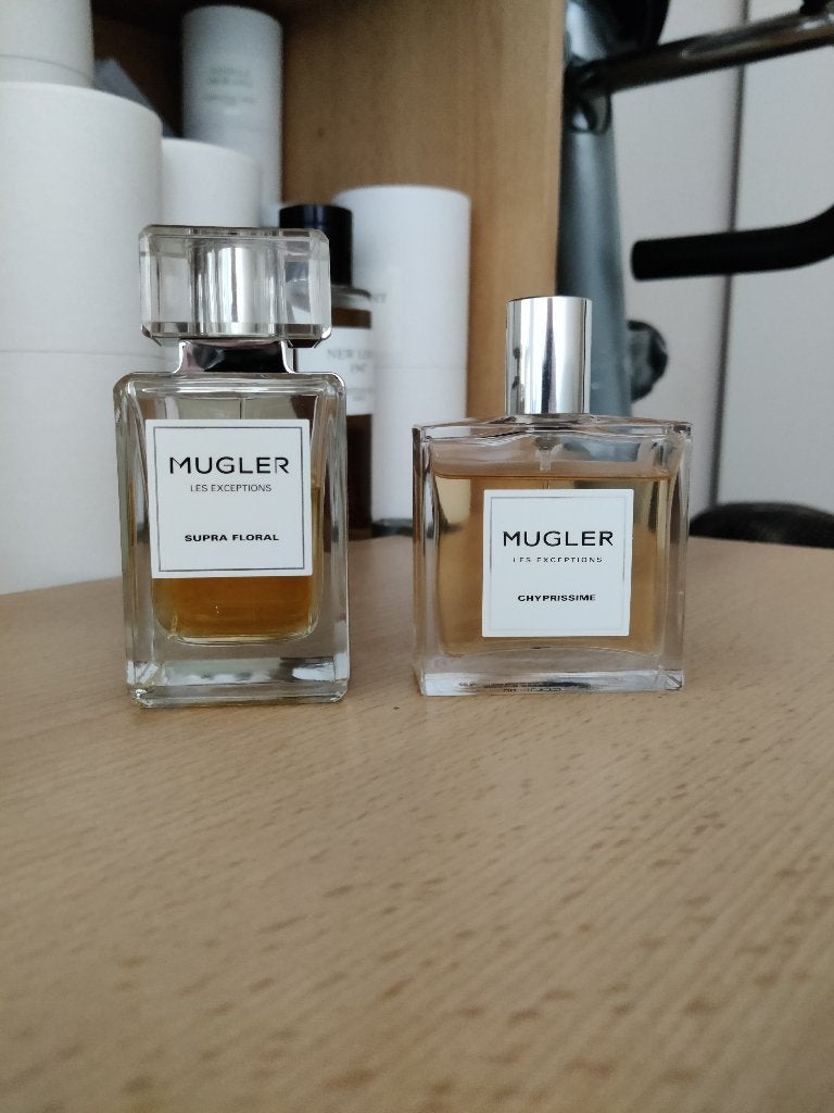 Mugler Les Exceptions decants, Ophalen of Verzenden, Zo goed als nieuw
