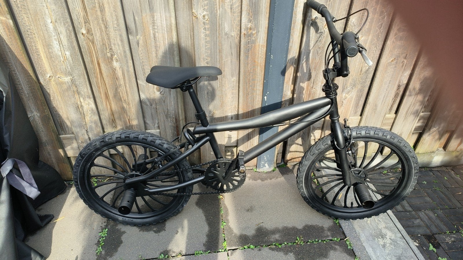 Stoere Stunt Cross Fiets - Perfect voor Tricks!, Ophalen, Gebruikt, Staal, Velgrem