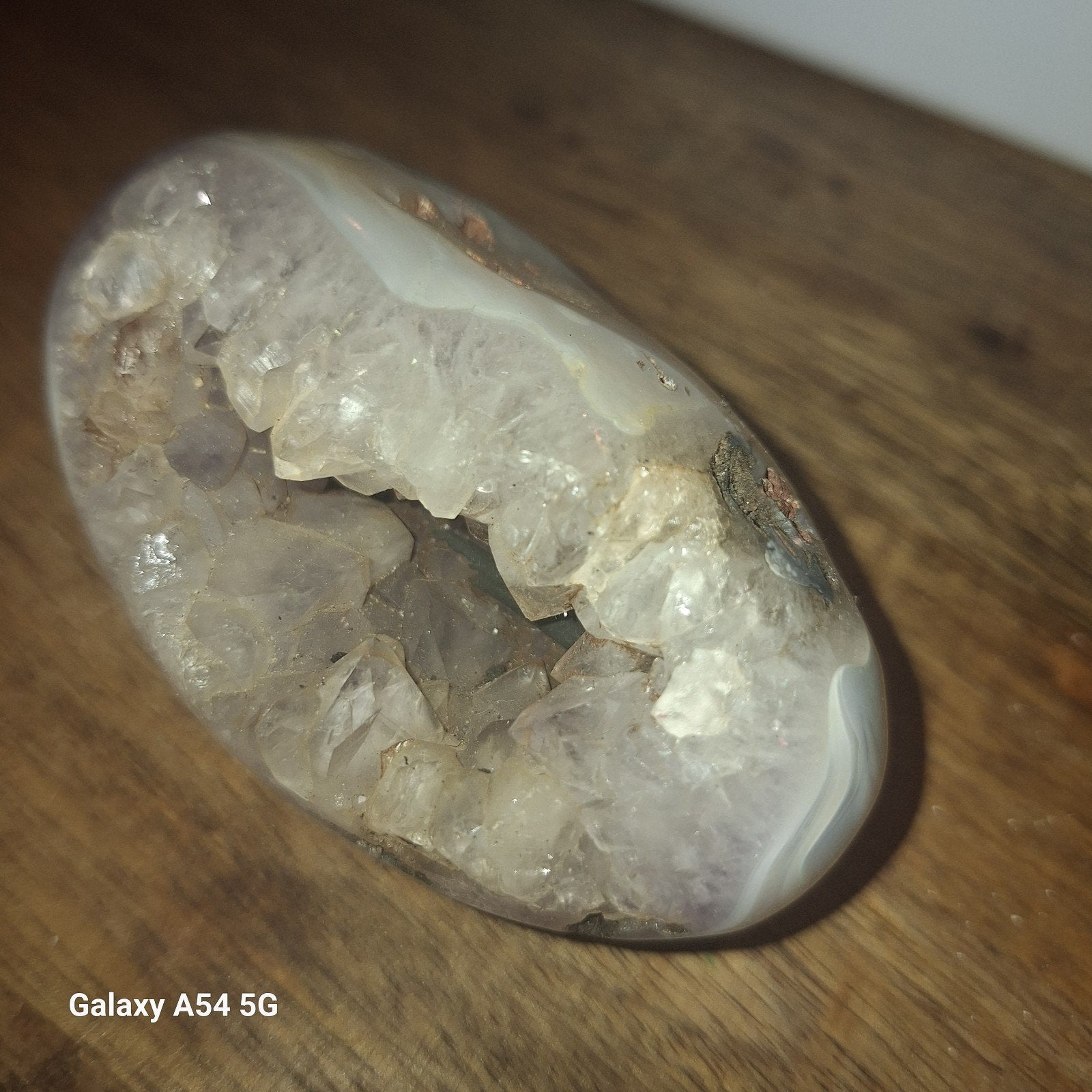 Prachtige Edelsteen Geode - Amethist Kristal, Ophalen of Verzenden
