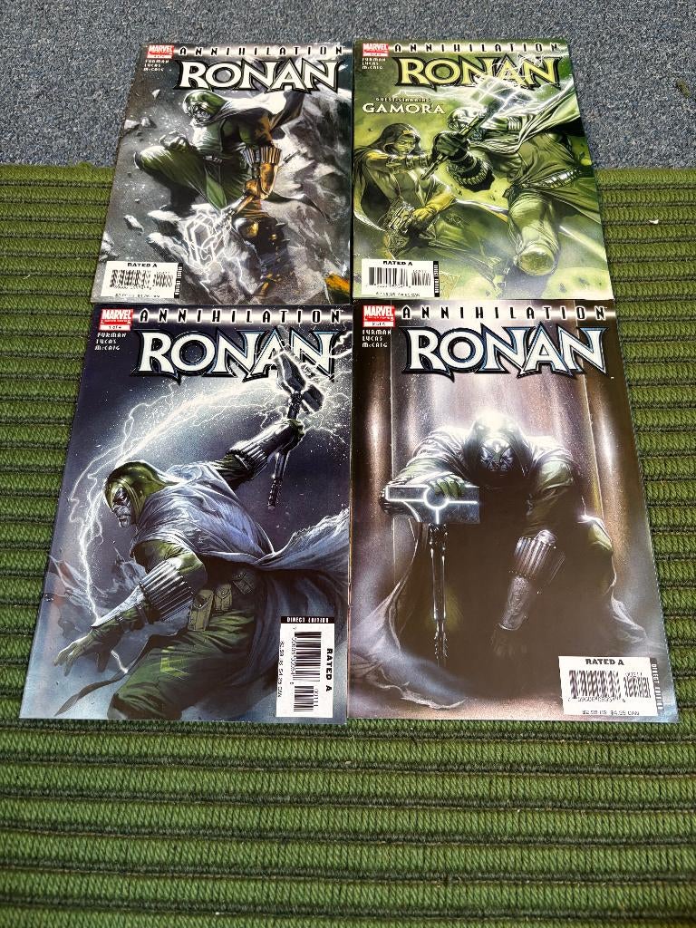 American Comics, Ronan, Annihilation (1-4 compleet, 10 Euro), Complete serie of reeks, Ophalen of Verzenden, Gelezen, Amerika