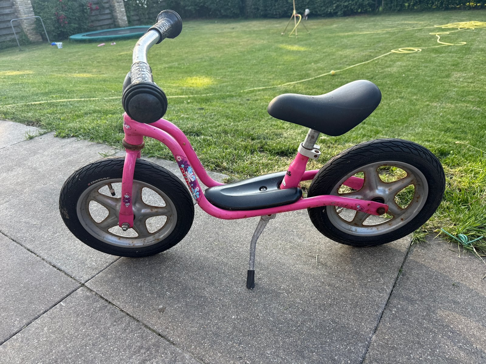 Puky loopfiets roze, Ophalen, Gebruikt, Loopfiets
