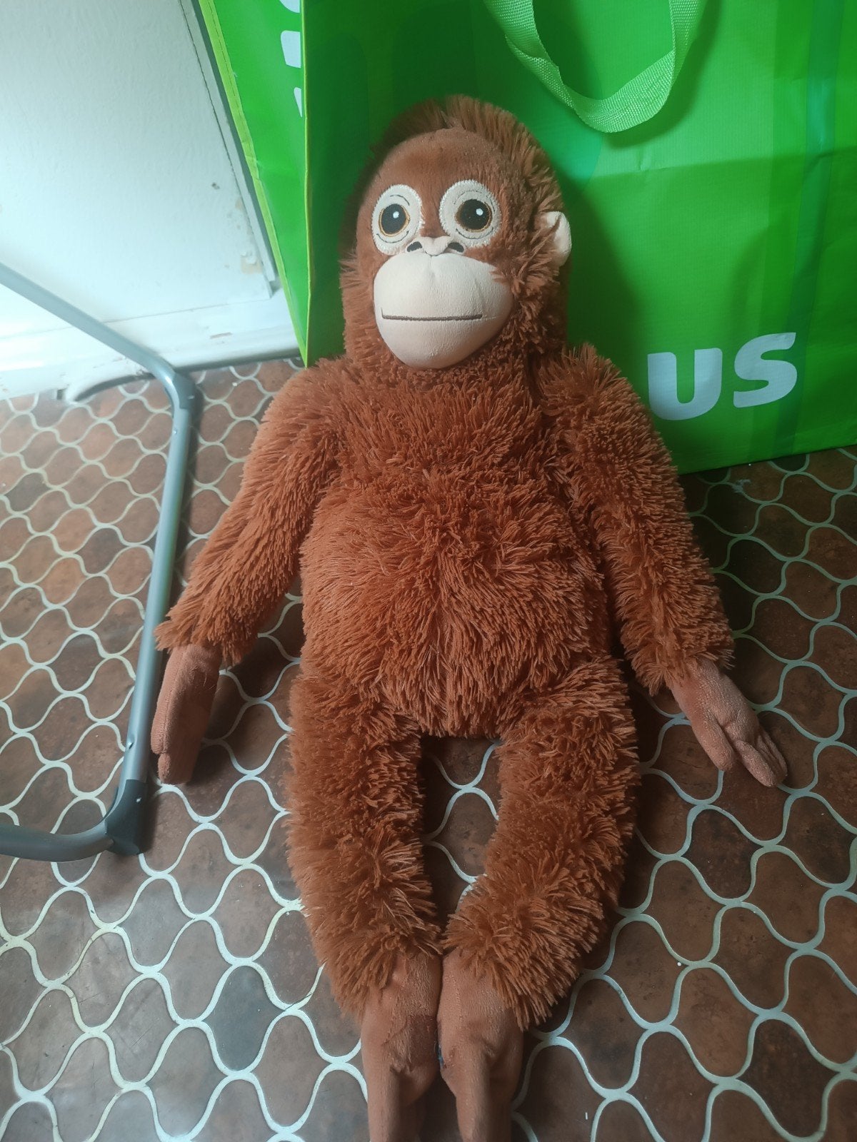 IKEA Orang-oetan Knuffel - Zacht en Speels, Ophalen of Verzenden