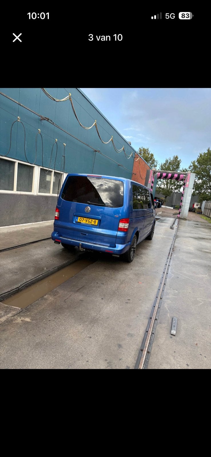 Volkswagen 2007, Euro 5, Stof, Zwart, Diesel