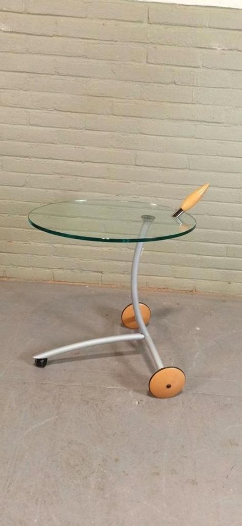 'servo' Design Trolley Bijzettafel, Thomas Althaus, Bacher, Ophalen, Tweedehands, Tweedehands, Tweedehands