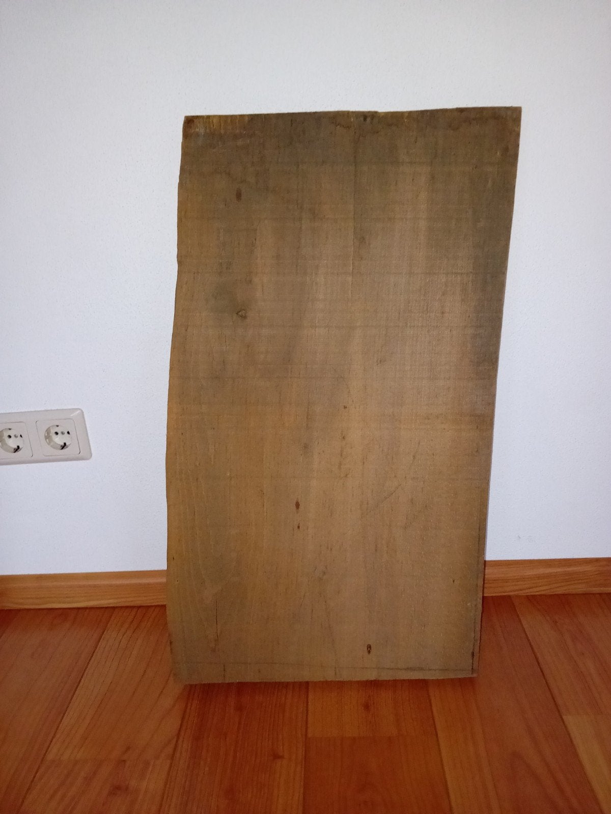 Mooie, dikke houten plank - afmetingen  L70 x B39x D5 cm, Ophalen, 25 tot 50 mm, Zo goed als nieuw, Plank