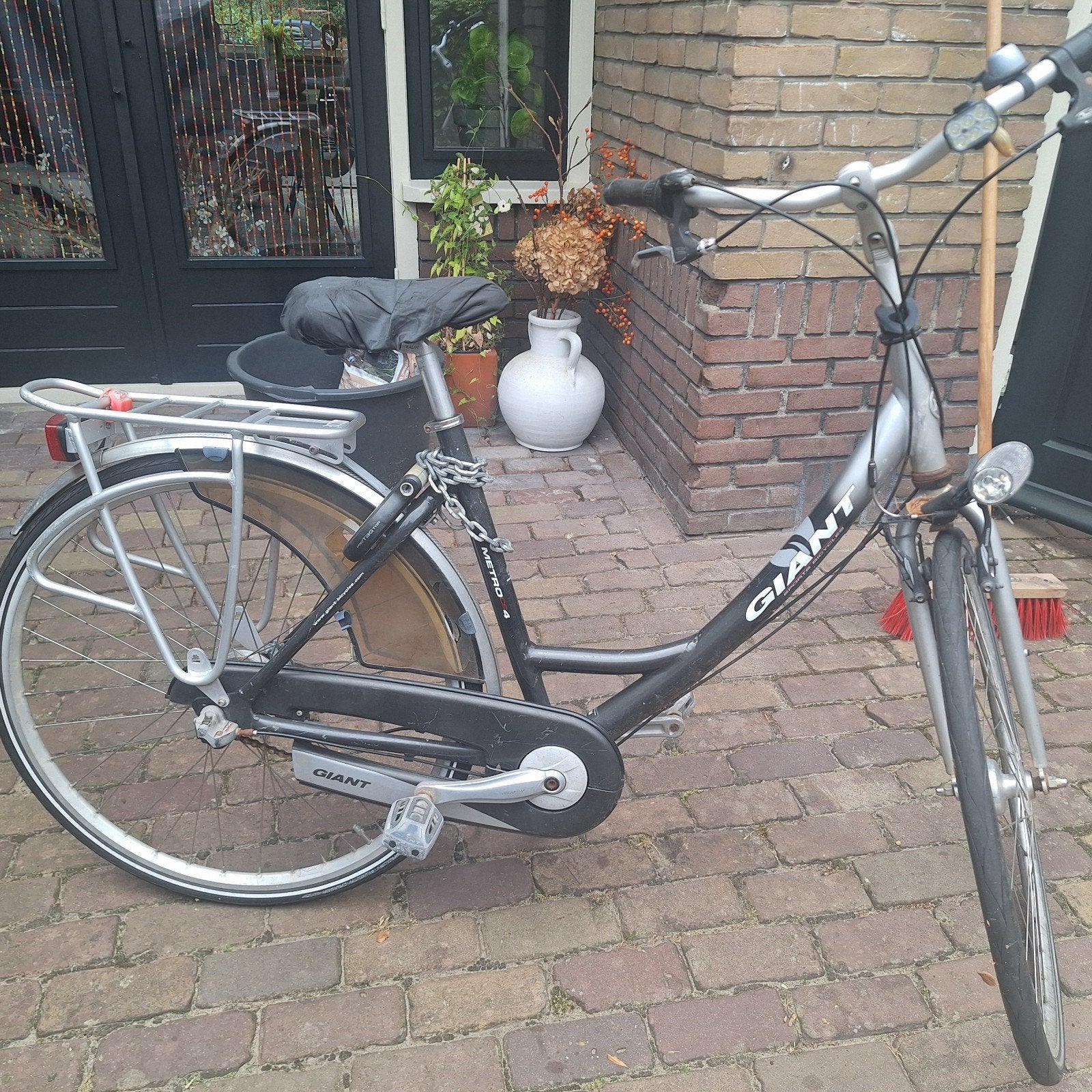 Giant Metro 4 Damesfiets - Gebruikt, Gebruikt, Velgrem, Versnellingen, 50 tot 53 cm