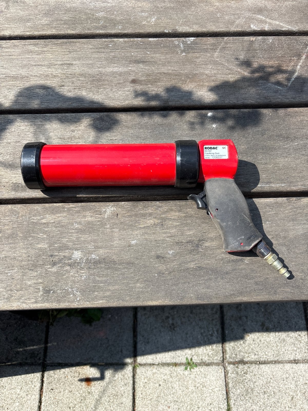 Rodac RC107 Kitspuit - Professionele Caulking Gun, Ophalen of Verzenden, Nieuw, Kitspuit, Overige merken