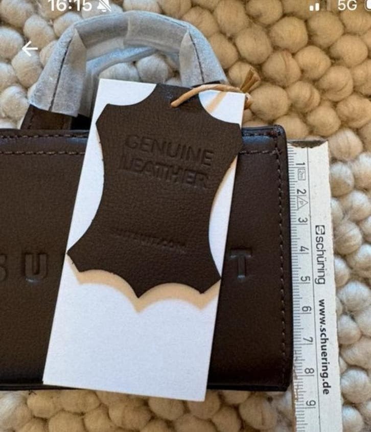 Nieuwe Suitsuit micro crossbody bag, Ophalen, Nieuw, Bruin, Schoudertasje