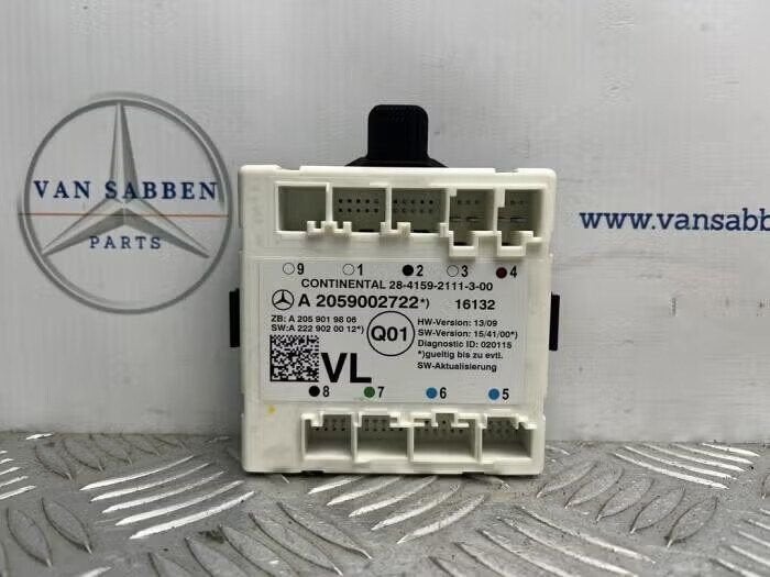 Centrale Deurvergrendelings Module van een Mercedes C-Klasse, Ophalen of Verzenden, Gebruikt