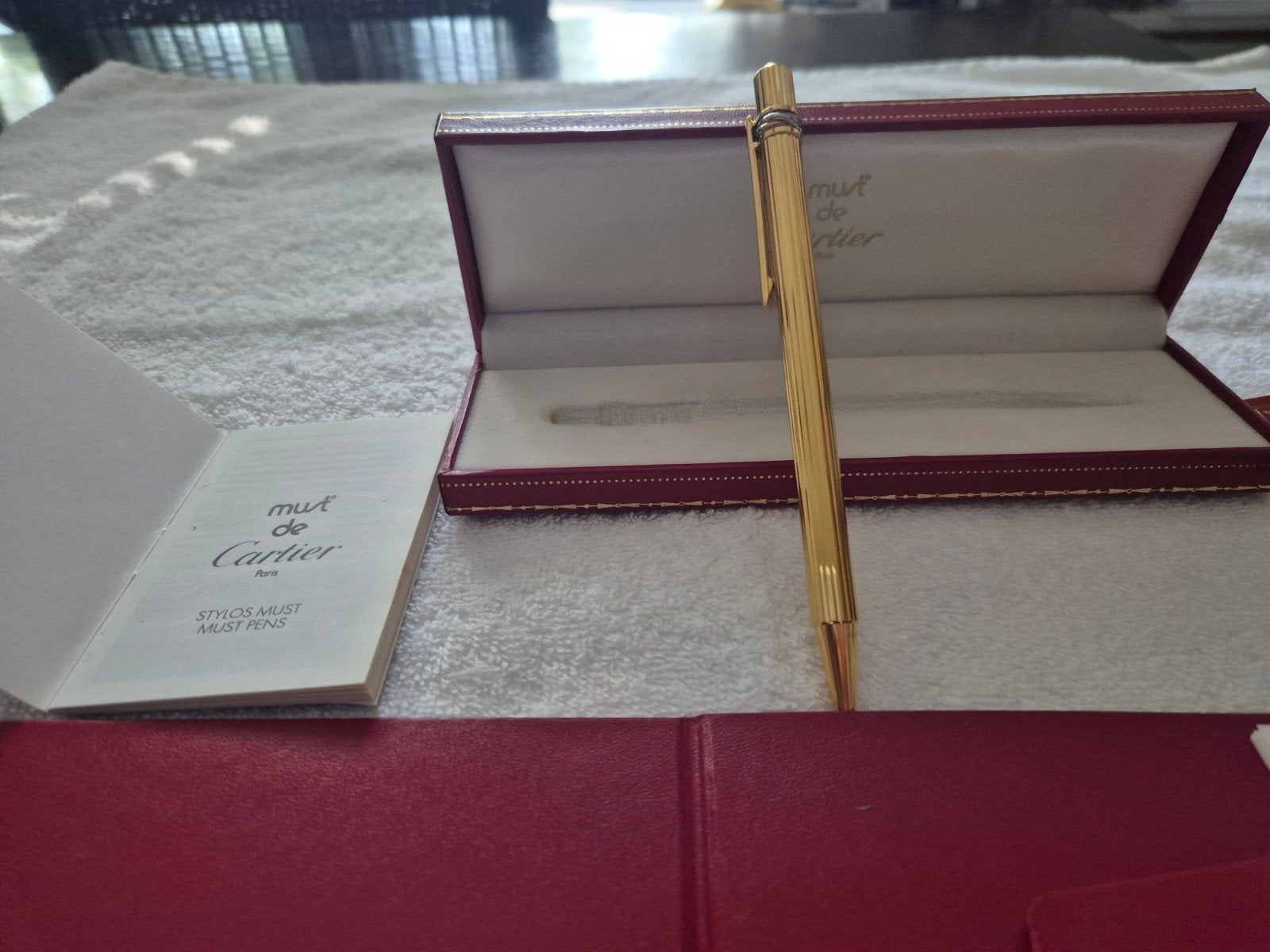 Cartier, must de Cartier ballpoint., Ophalen, Zo goed als nieuw, Balpen, Overige merken
