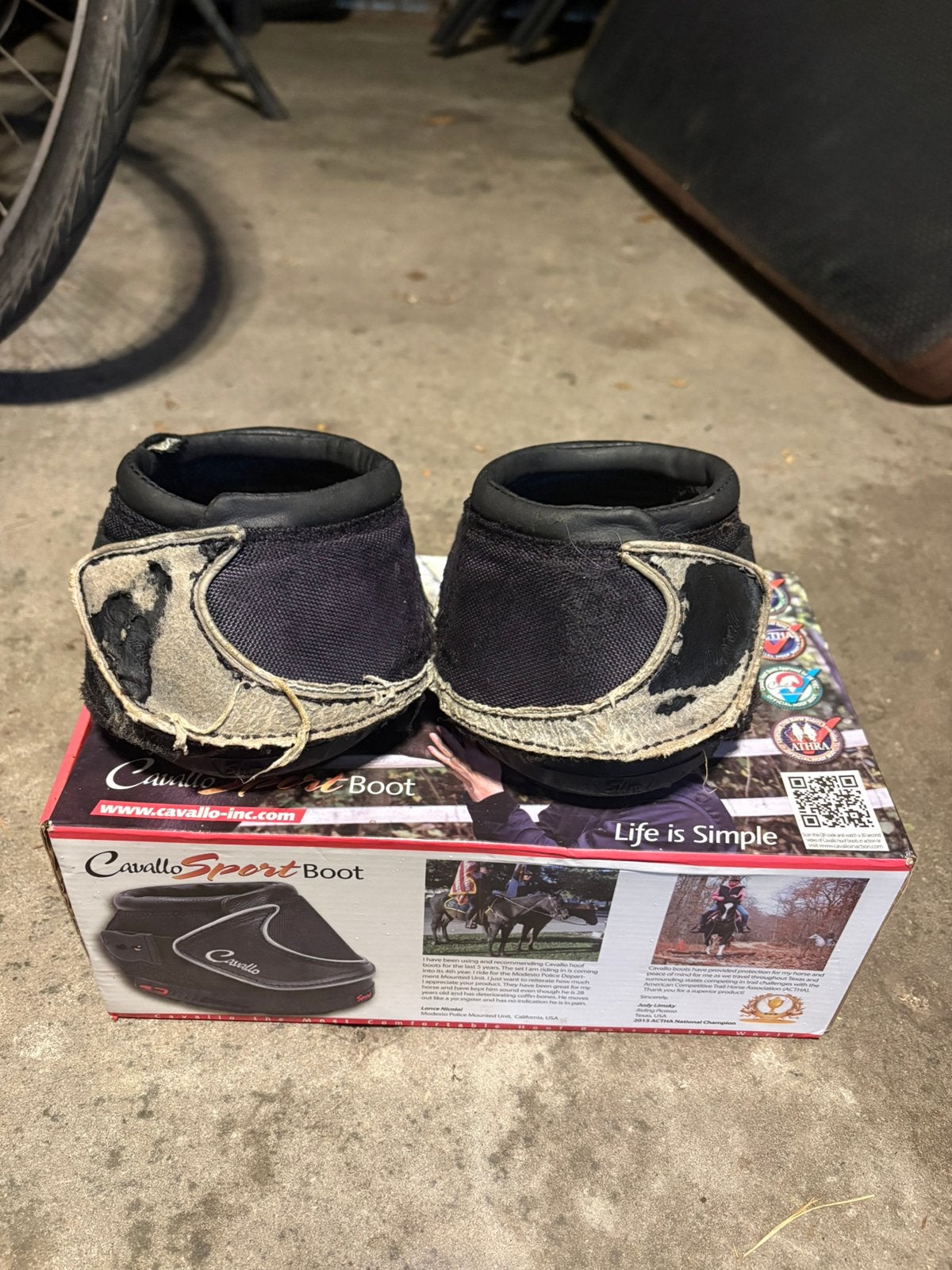 Cavello hoefschoenen, Dieren en Toebehoren, Hoefschoenen, Ophalen of Verzenden, Gebruikt, Cob