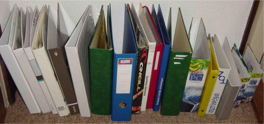 Ordners Opberg mappen A4 en kleiner + Archief lades / dozen, Diversen, Ophalen of Verzenden