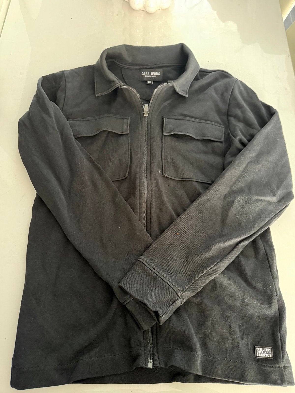 Jongens jas Cars Jeans maat 164/170, Ophalen of Verzenden, Gebruikt, Jongen, Jas