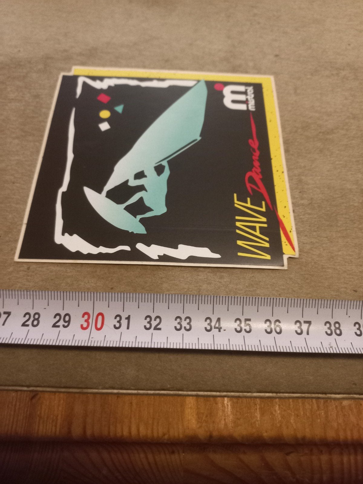 Vintage Mistral Wave Dance Windsurf Sticker, Ophalen of Verzenden, Nieuw, Sport