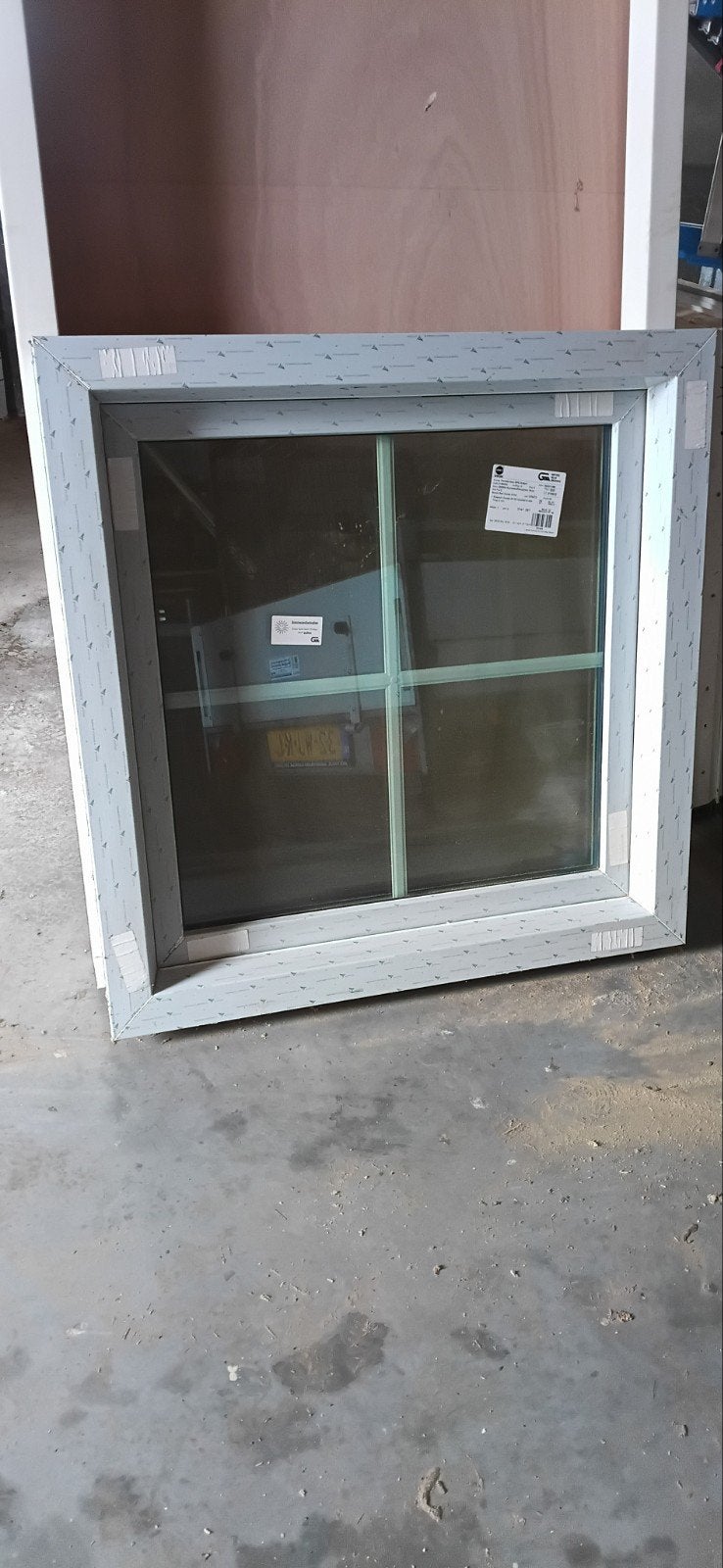 nieuwe kunststof kozijnen, Kunststof, Raamkozijn, Inclusief glas, 75 tot 150 cm