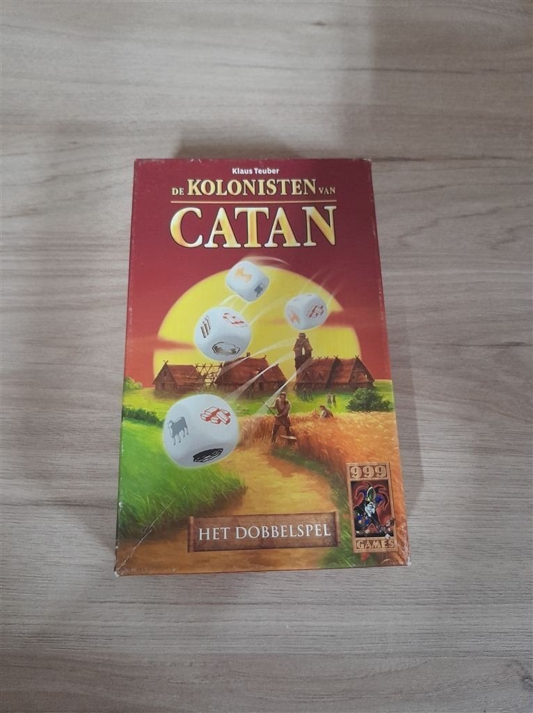 de kolonisten van catan dobbelspel - s3349, Verzenden, Zo goed als nieuw